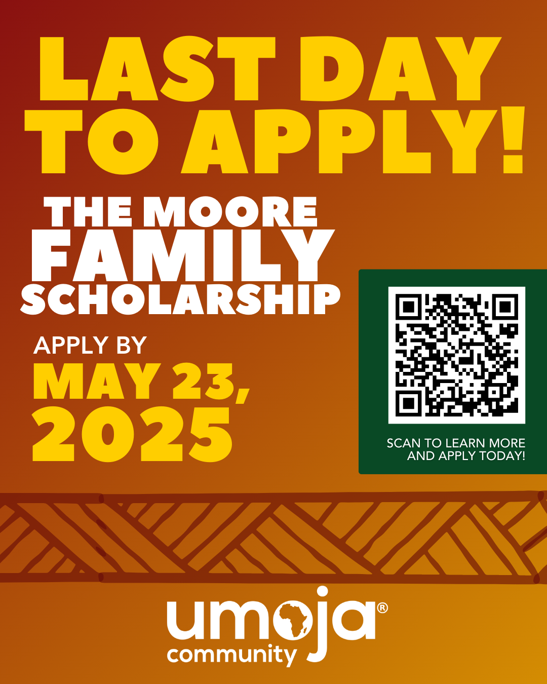Final Day Moore Scholarship Flyer 